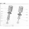 Front shock absorber upper seal