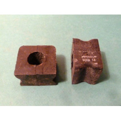 set van 2 voorste stabilisatorstang silentblocs