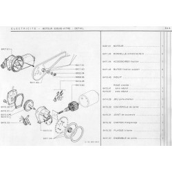 kit joints de moteur d'essuie-glace