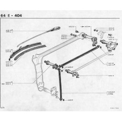 Rubber wiper blade seal