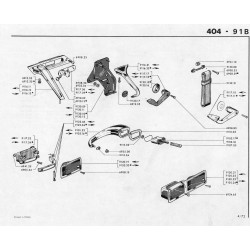 door handle housing