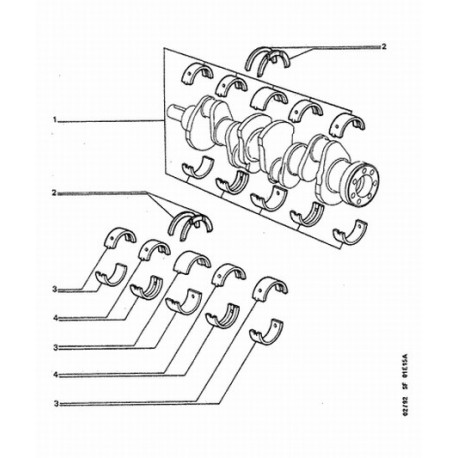 Jeu de coussinets