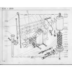 Oil filter bell