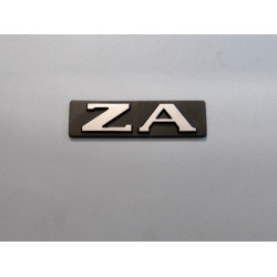 monogramme "ZA"