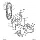 cadena bomba aceite motor