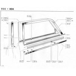 door trim, front