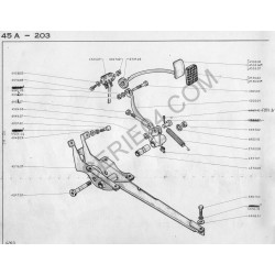 screw brake pedal