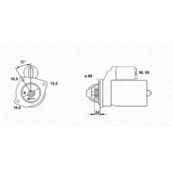 démarreur échange-standard moteur indénor