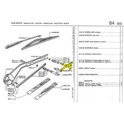 wiper blade bushing