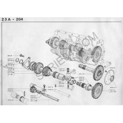 Douille de bôite de vitesses