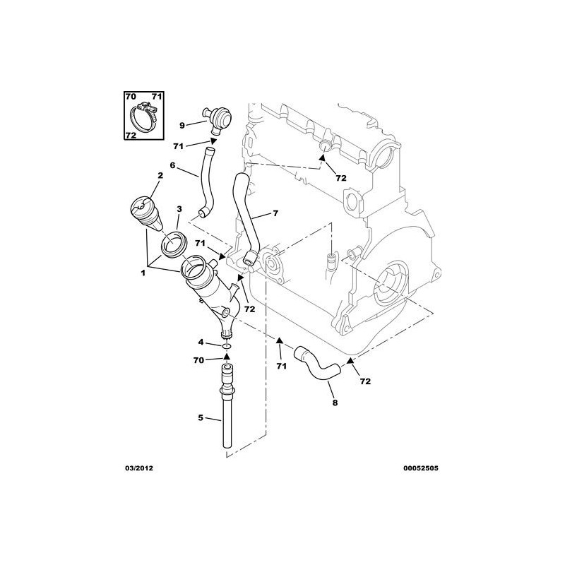 jauge,huile ,306,406,Partner,405,Xantia,Berlingo,Xsara,ZX,peugeot,citroën,serie04