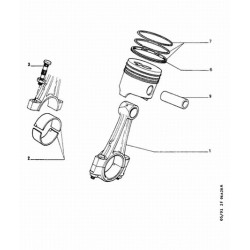 Satz von 3 Segmenten Ø83mm