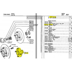 front wheel hub