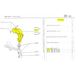 Front steering knuckle