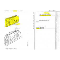 instrument cluster housing