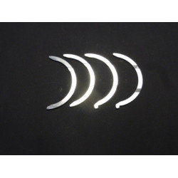 kit of 4 half-flange crankshaft bearing