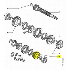 Pignon récepteur