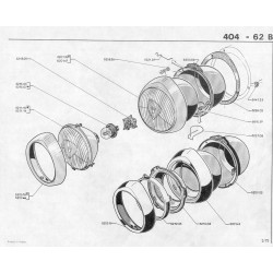 headlight casing joint
