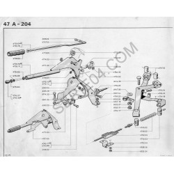 Untere primäre Handbremse