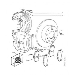 Brake pad kit 