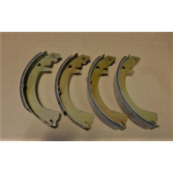 set of 4 rear brake shoes