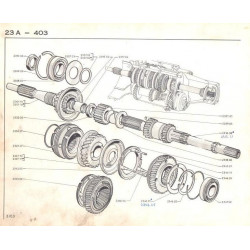 2nd and 3rd speed synchronizer hub