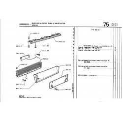 cornice targa posteriore