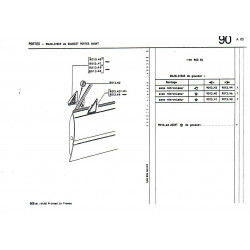 cornice tasca specchio