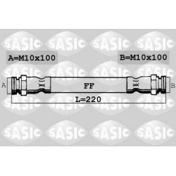 Rear brake hose