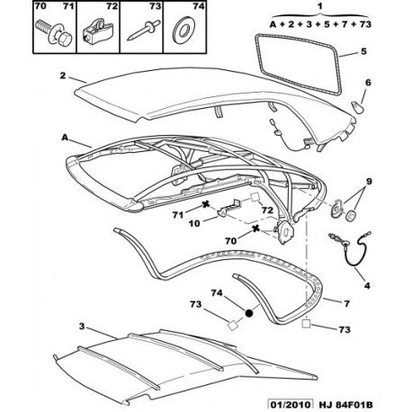 vitre de lunette arrière