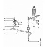 Lagerflansch Stabilisator vorne