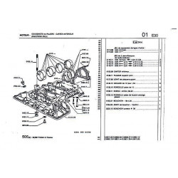 tapa de caja de cambios o motor