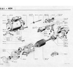 anker van de startmotor