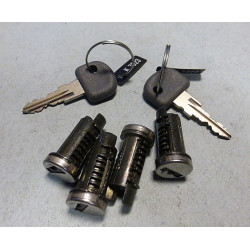 jeu de 4 barillets de portes