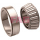 Kit of 2 tapered roller bearings, differential.