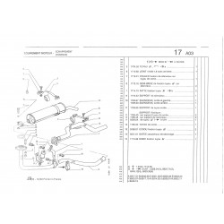 tuyau avant d'échappement