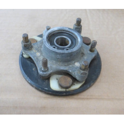 disengageable hub water pump