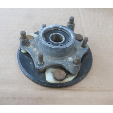 disengageable hub water pump