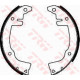 set of 4 rear brake shoes