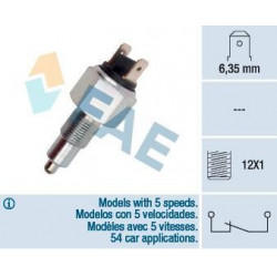 reverse light switch diameter