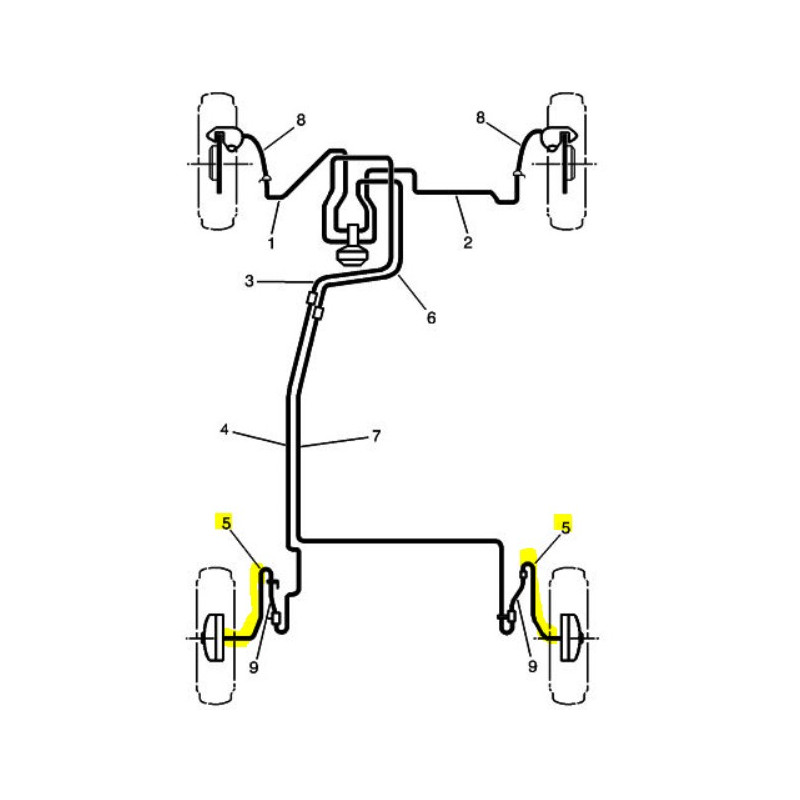 AERZETIX: CONDUITE DE Freins Tuyau Tube en cuivre Ø4.76mm avec raccords  F10x1/M1 EUR 26,99 - PicClick FR