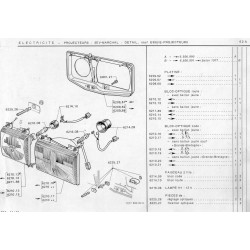 headlight low beam SEV