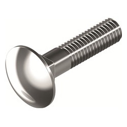 stainless steel round head screw, square collar, bumper