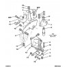 elastische motorhal terung links