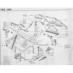 gebrauchte Motorhaube 204