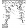 right engine elastic mounting bracht