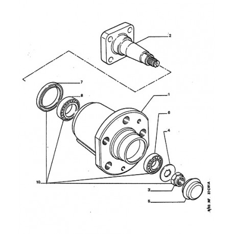 roulement intérieur