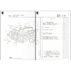 set van 4 rubberen voeringafdichtingen