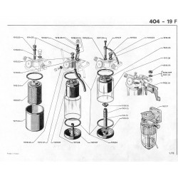 Bosch dieselfilter aluminium tank