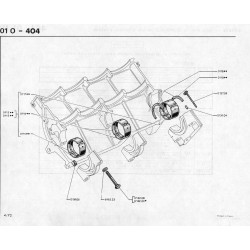 paire de coussinets de vilebrequin std